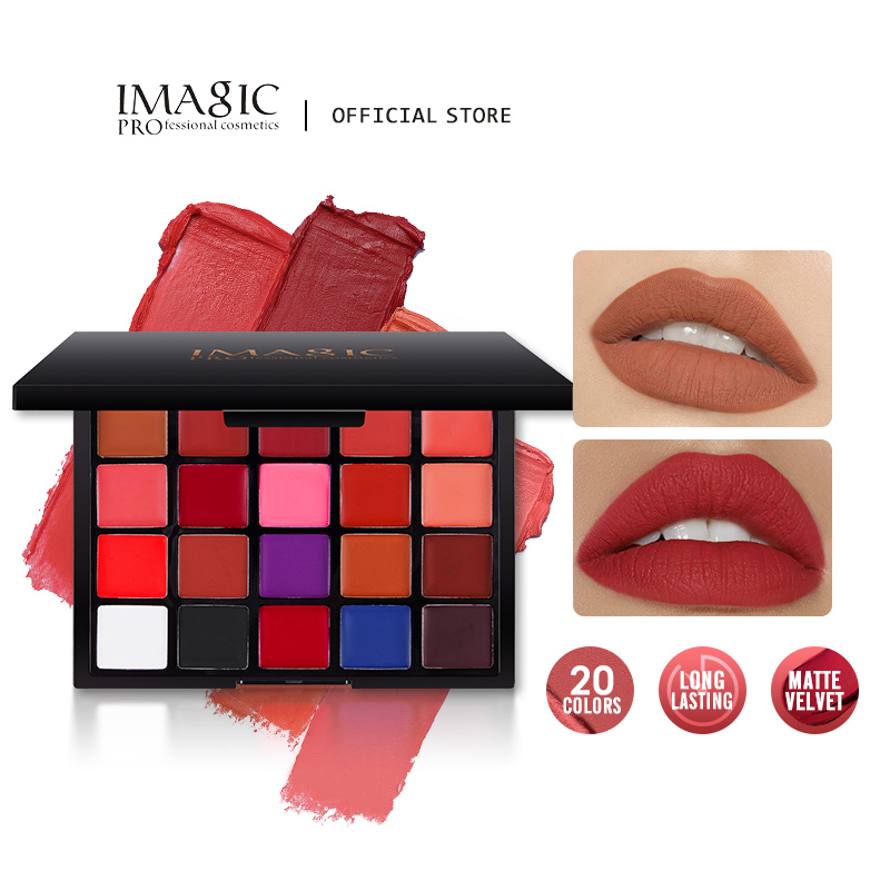 Beauty Makeup Images - IMAGIC 20 Colors Lipstick Palette Matte