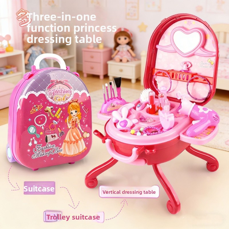 Beauty Makeup For Kids - Kawaii Kids Imitation Family Play Set
