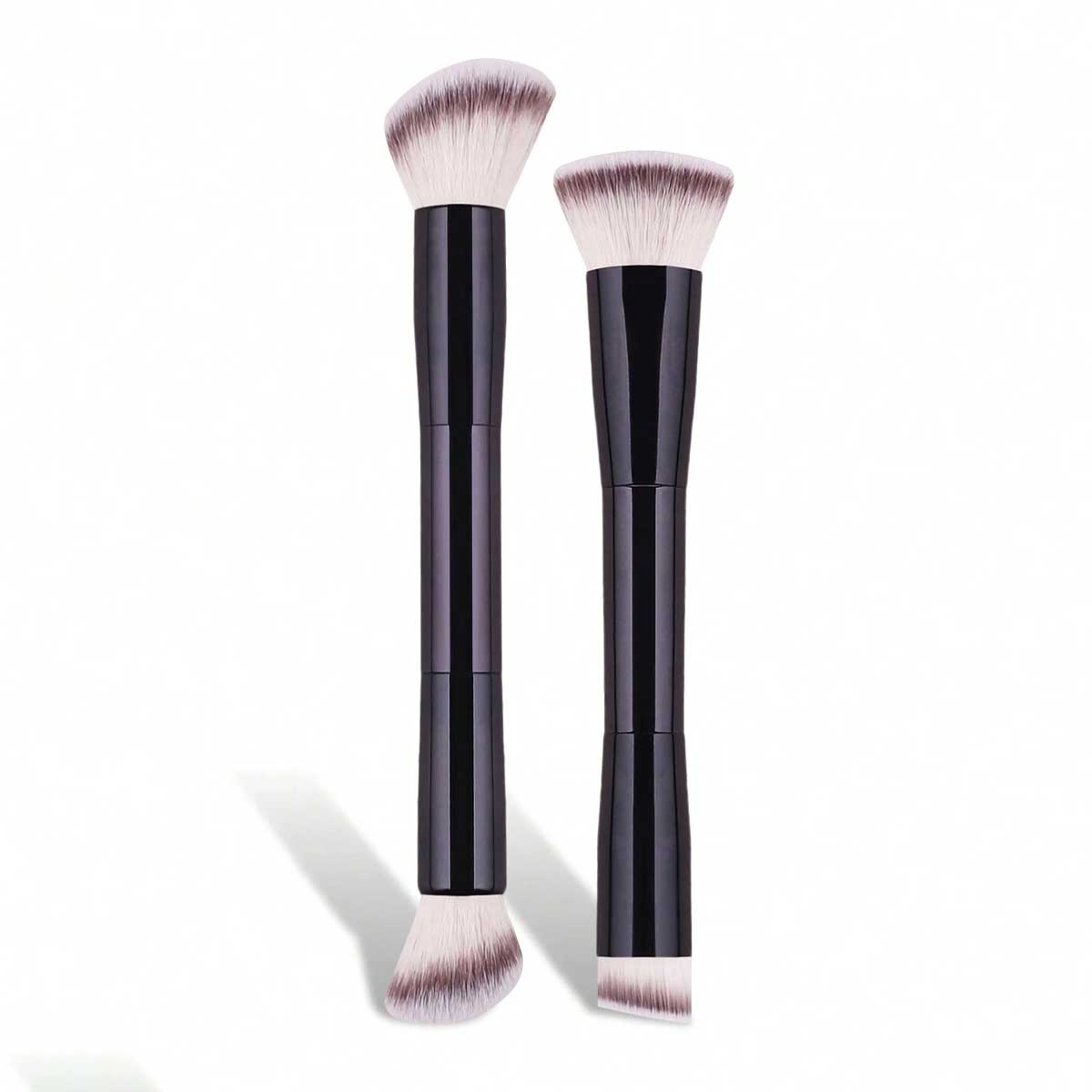 Makeup Beauty Ro - Portable Travel Dual Head Makeup Brushes