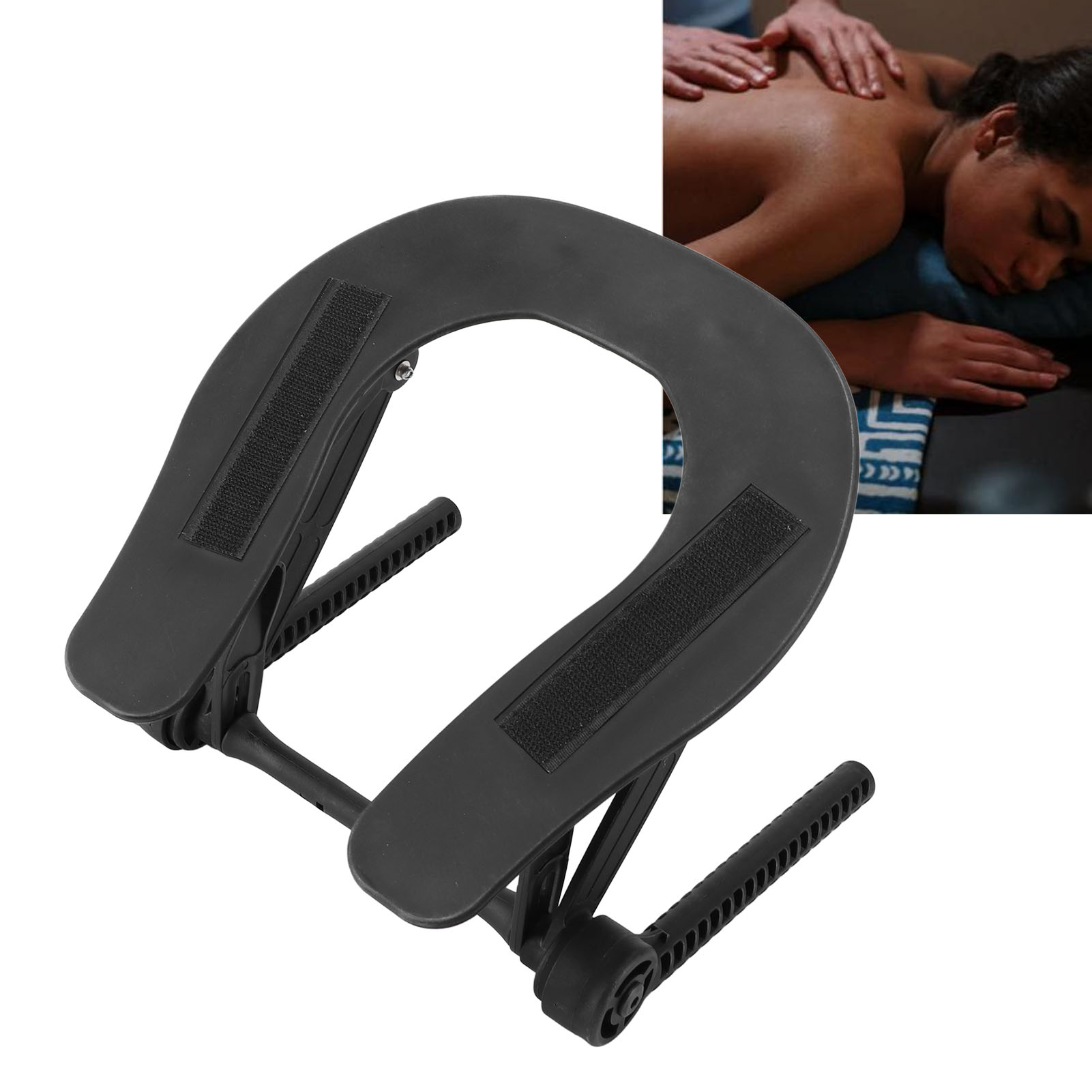 Face Massager - Massage Table Face Headrest Hook Loop