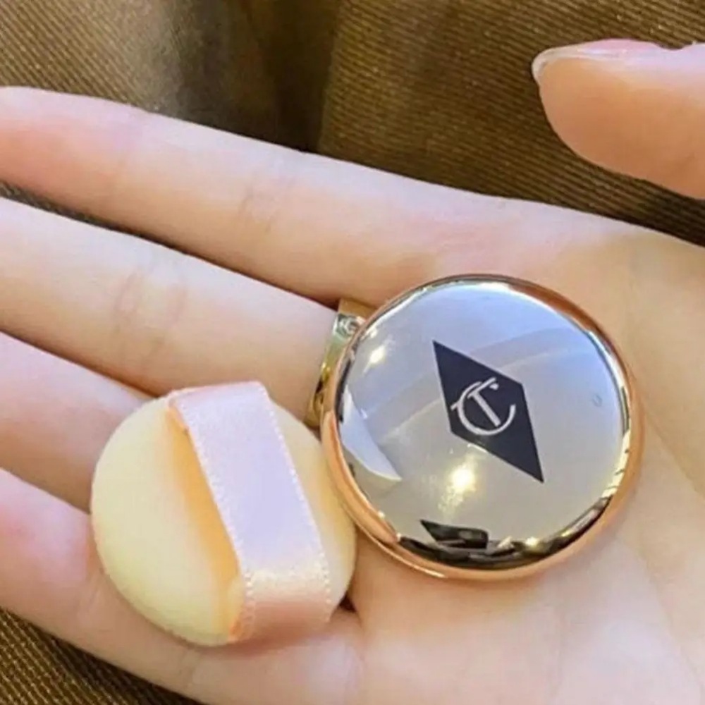 Fenty Beauty Makeup Highlighter - Charlotte Tilbury Portable Powder Sample Oil-Control