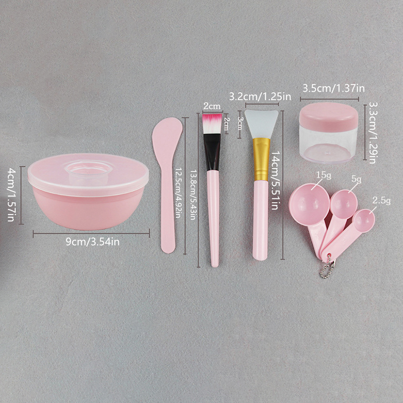 Beauty Makeup Bar - Facial Brush Mask Bowl Spoon Set
