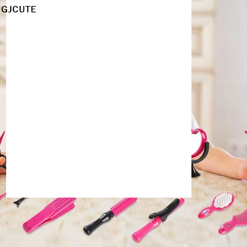 Beauty Makeup For Kids - 17Pcs Girls Beauty Salon Set Make