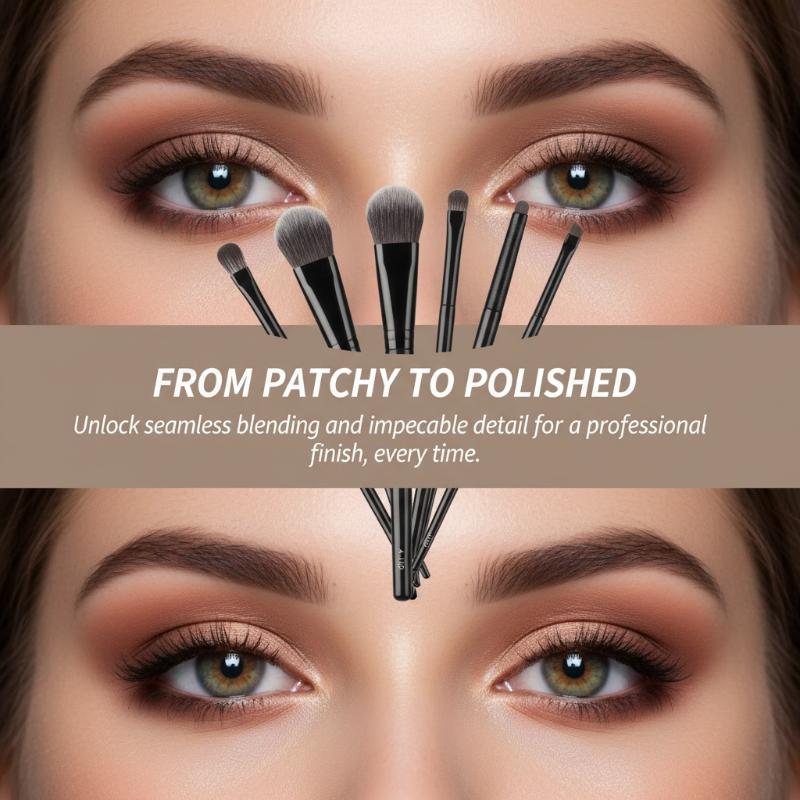 Makeup Beauty Ro - 5/6/8/10Pcs Eyes Makeup Brushes Set Professional