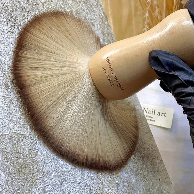 Makeup Beauty Ro - 1PC Professionals Fluffy Nails Art Brush