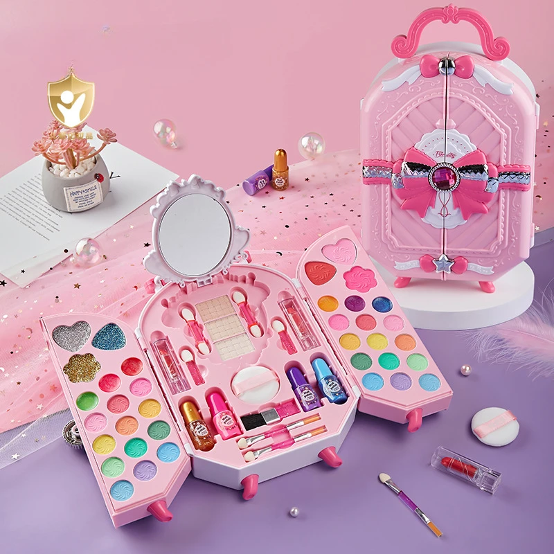 Beauty Makeup Girl - Safe Cosmetic Toy for Girl Princess