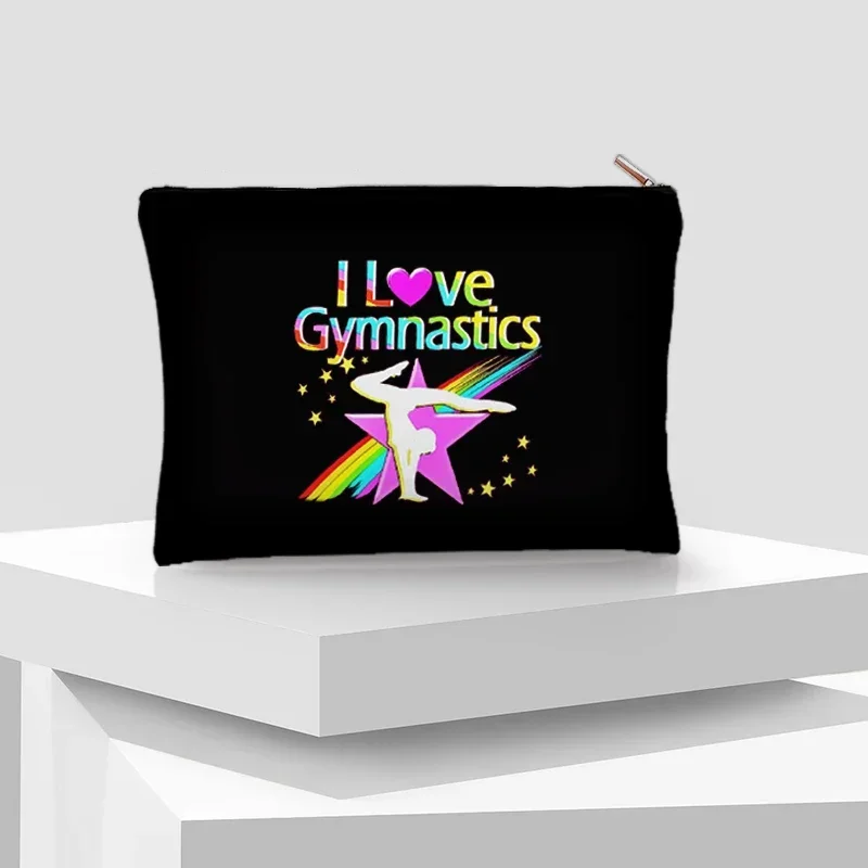 I Love Gymnastics Zipper Pouch - Beauty Makeup Quotes review and price
