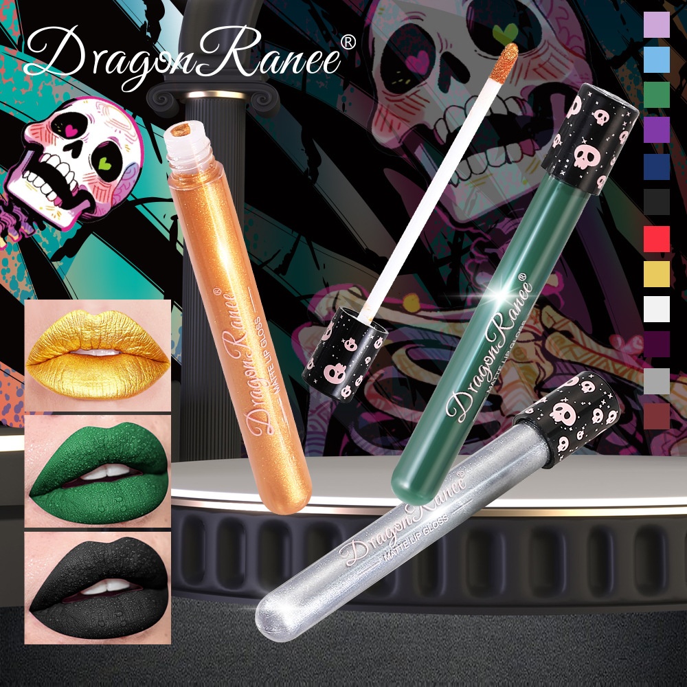 Creative Matte Lip Glaze 12 Sh - Beauty Vampire Makeup review and price