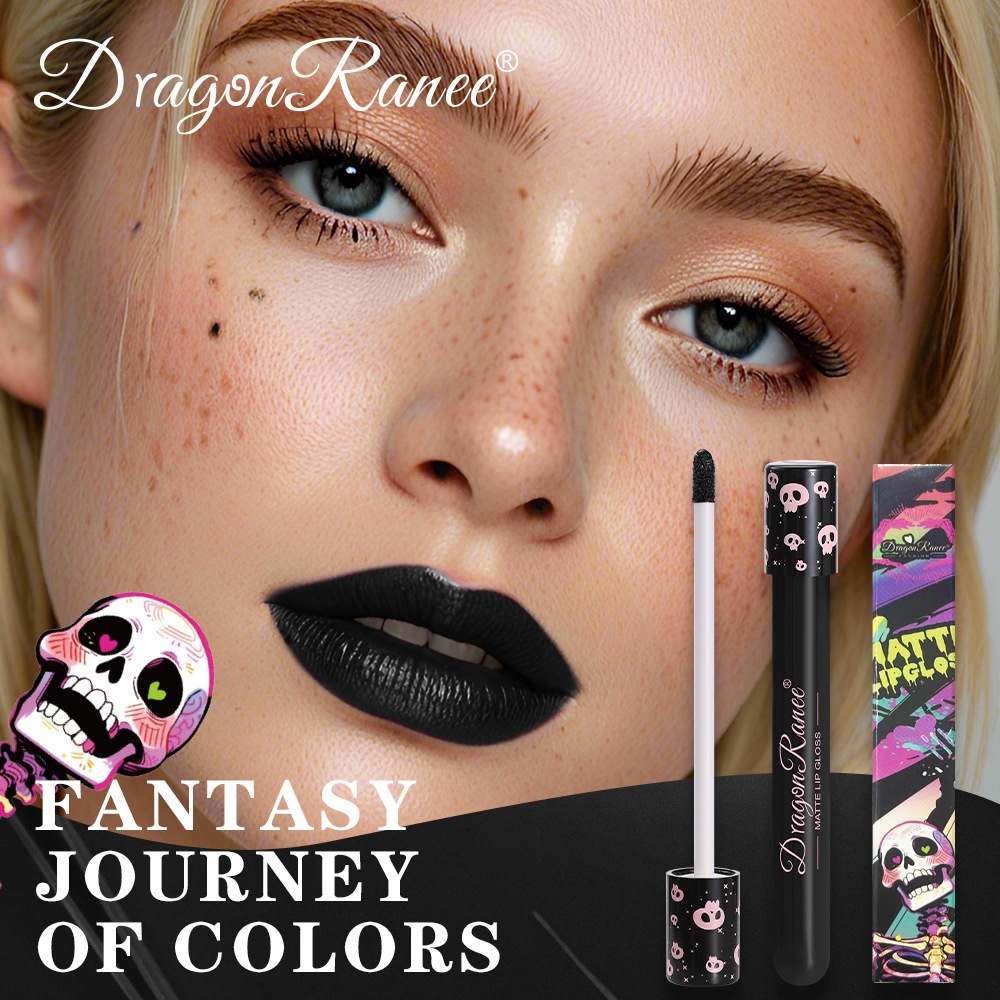 Creative Matte Lip Glaze 12 Sh - Beauty Vampire Makeup review and price