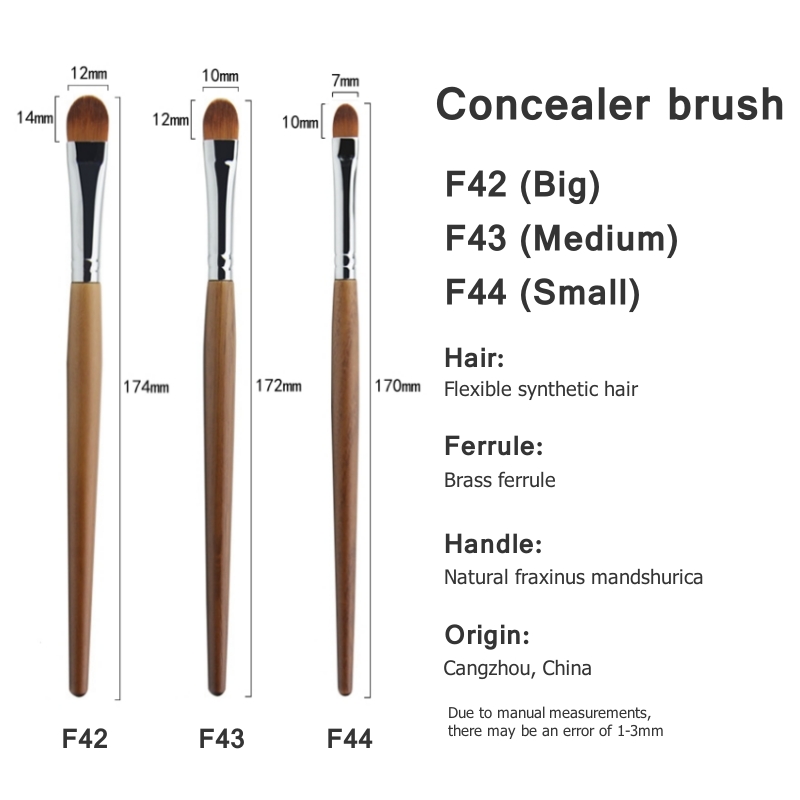 Flat Concealer Brushes Makeup  - Makeup Beauty Ro review and price