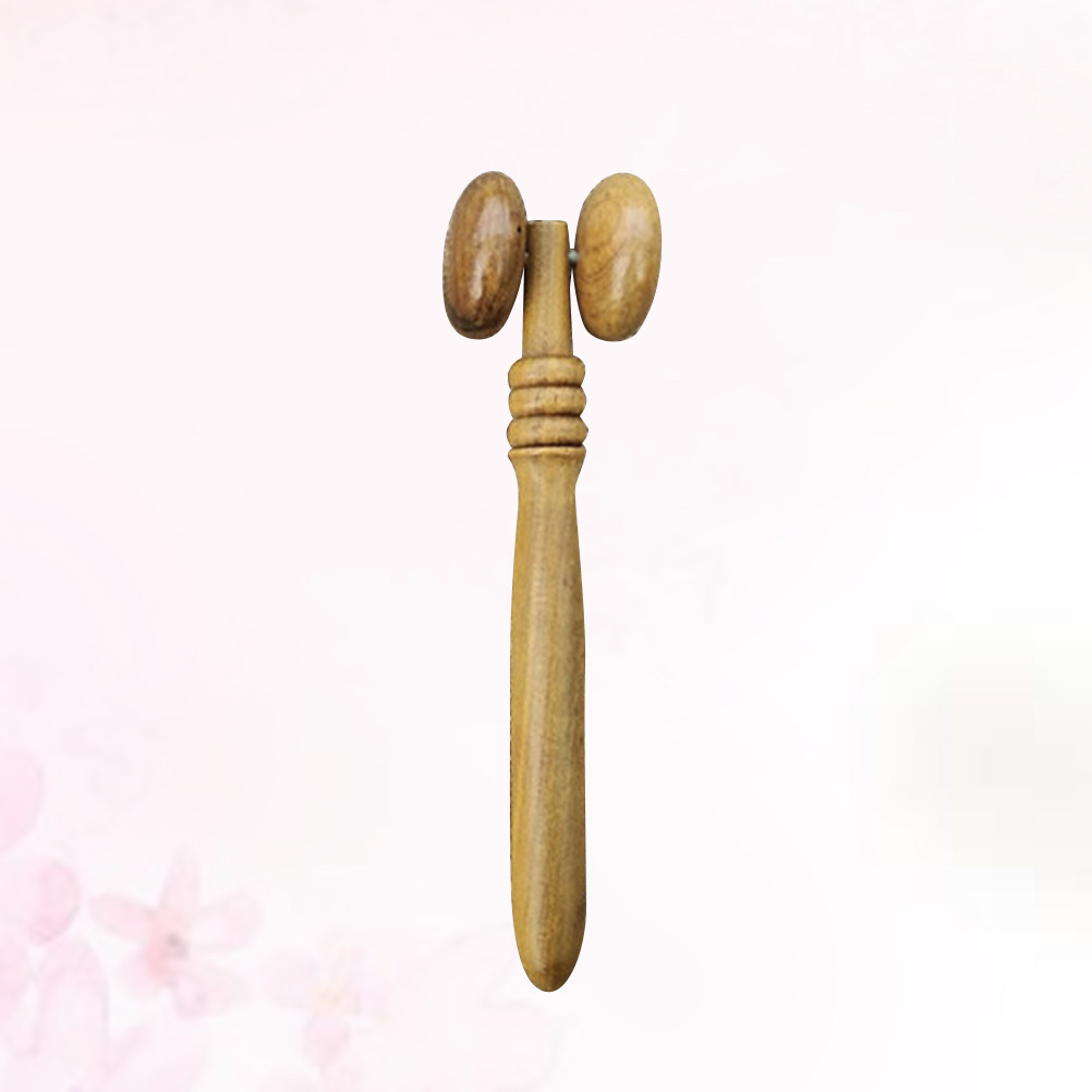 1Pcs Face Roller Wood Massager - Face Massager review and price