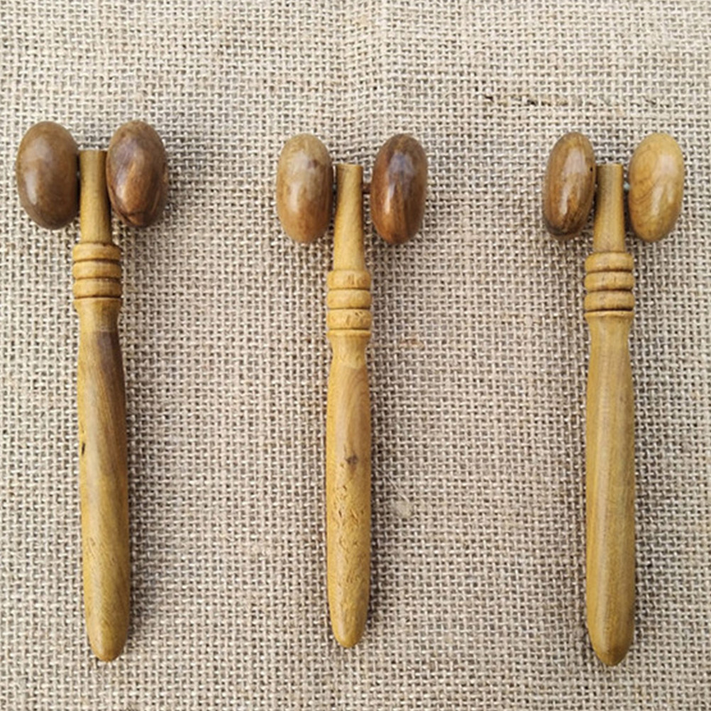 1Pcs Face Roller Wood Massager - Face Massager review and price