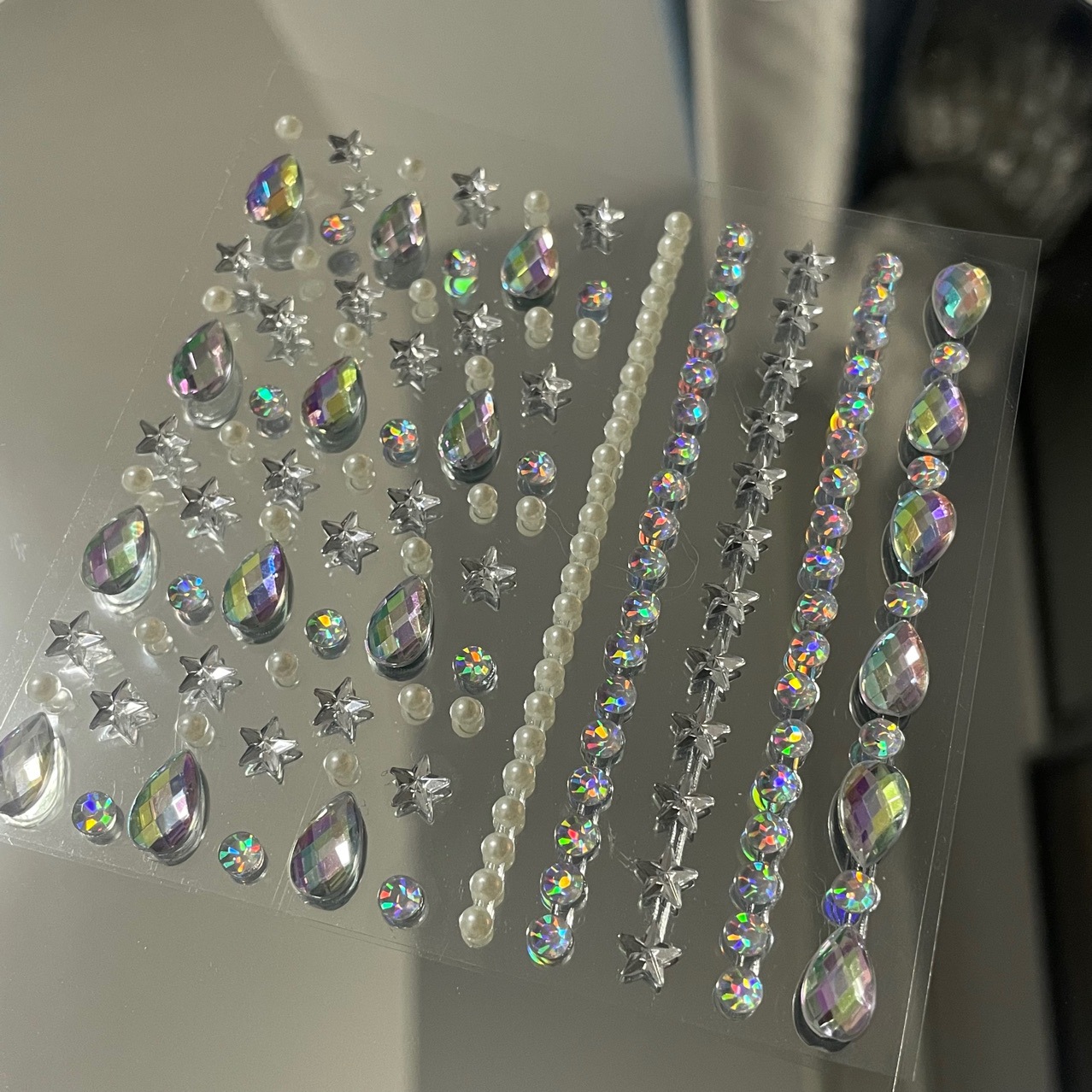 3D Sparkle Crystal Diamond Sti - Beauty Gems Makeup review and price
