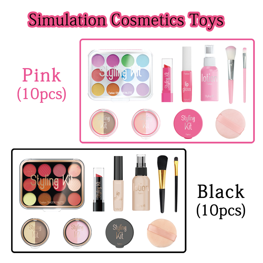 10 Pcs Simulation Girl Beauty  - Beauty Makeup For Kids review and price