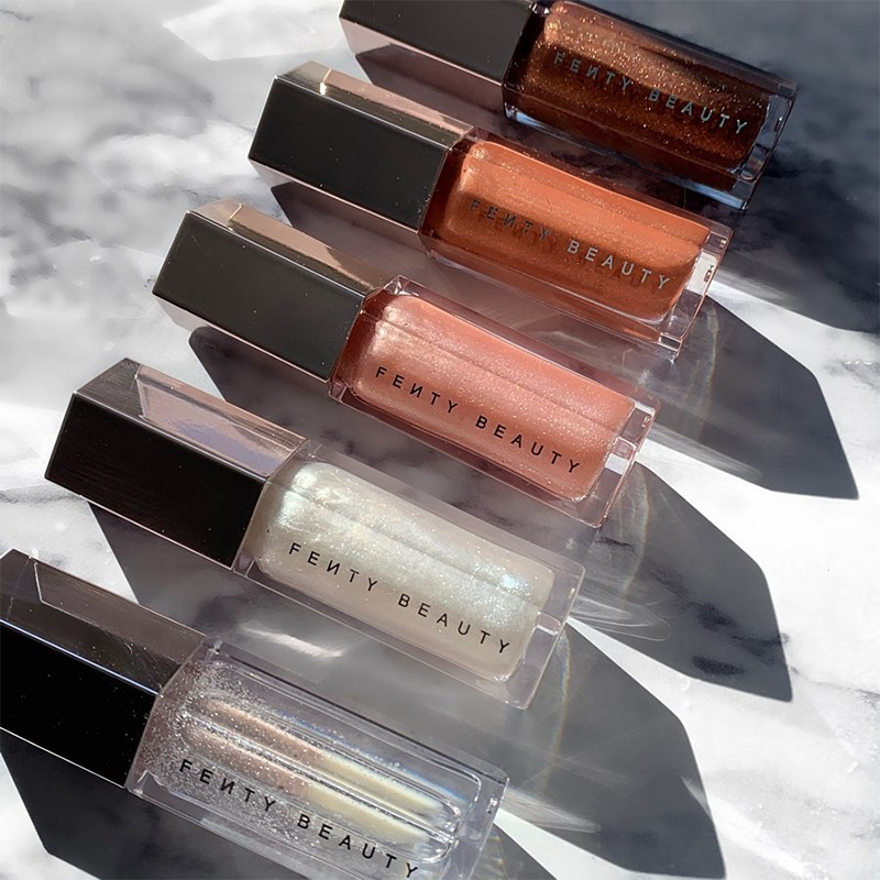 Fenty Beauty Lip Gloss Multico - Fenty Beauty Makeup Highlighter review and price