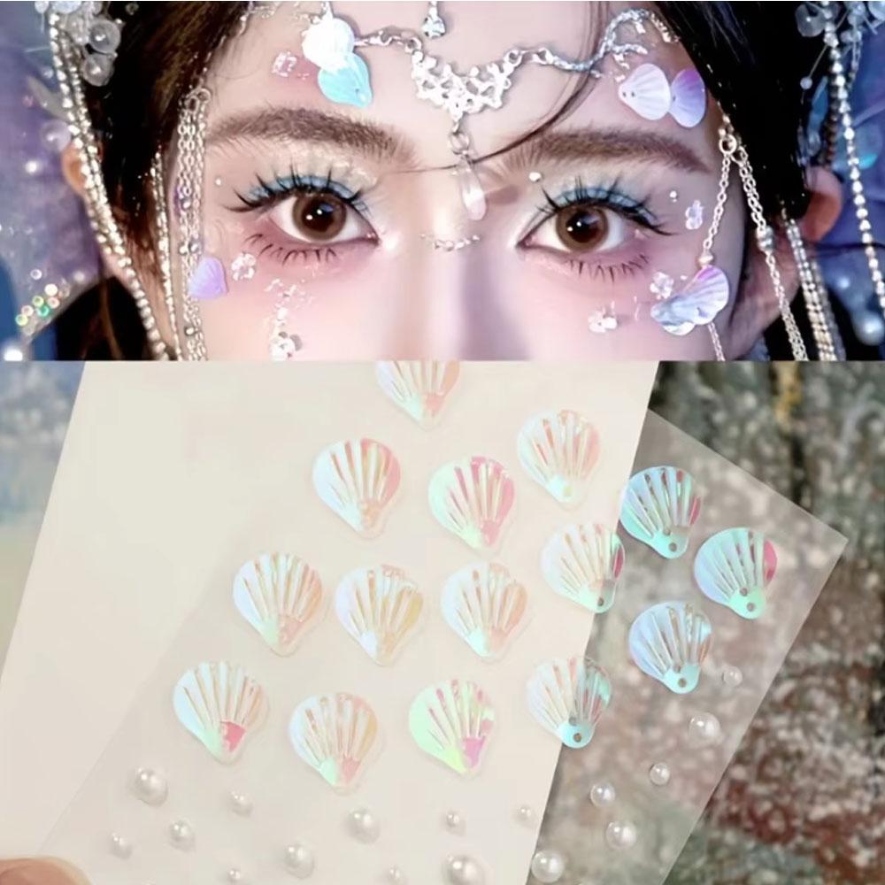 1Sheet Iridescent Shell Mixed  - Beauty Makeup Quotes review and price