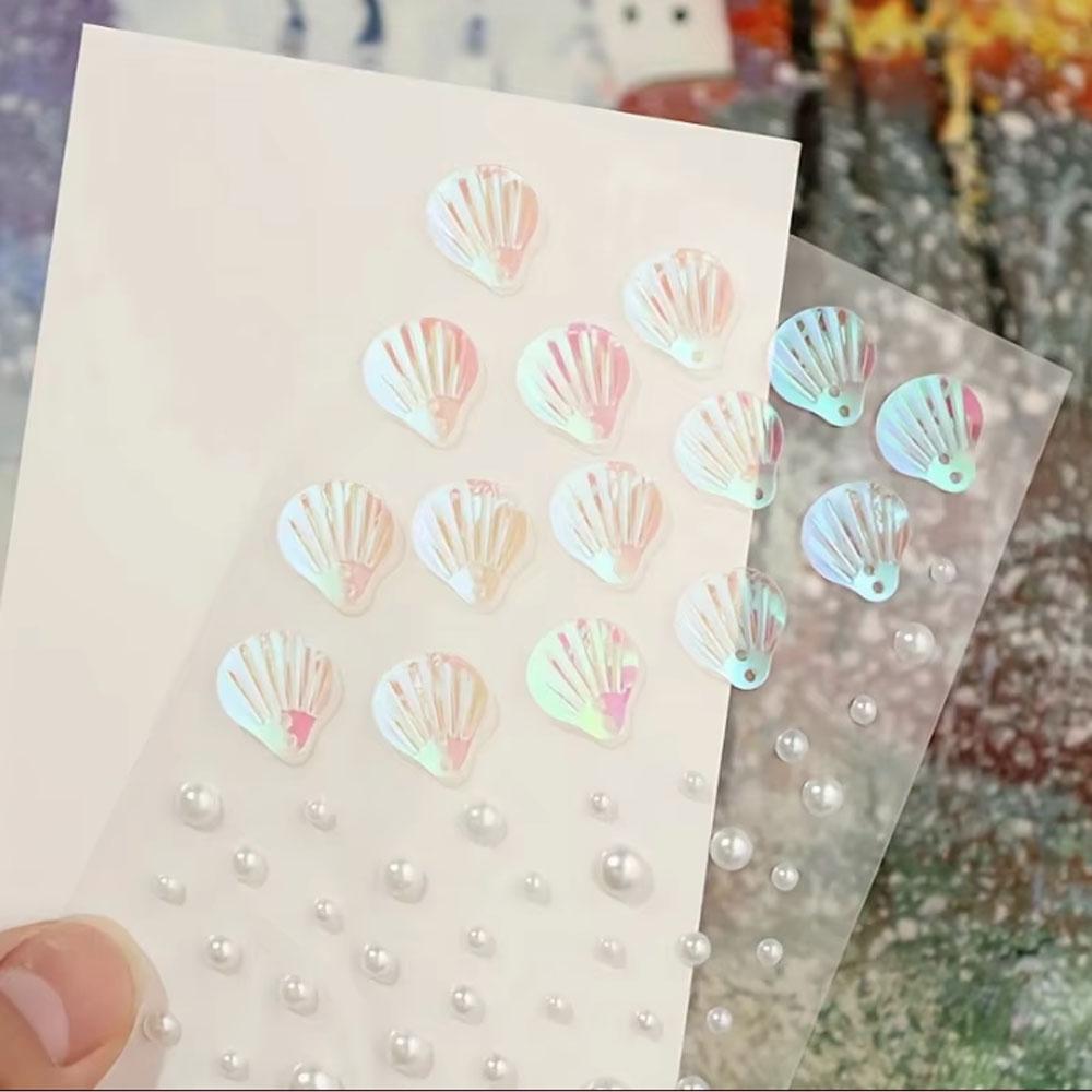 1Sheet Iridescent Shell Mixed  - Beauty Makeup Quotes review and price