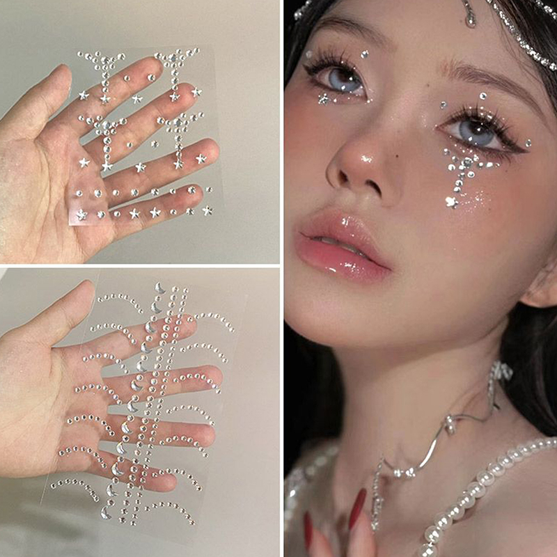 Diy Eyes Face Self Adhesive Ma - Beauty Gems Makeup review and price