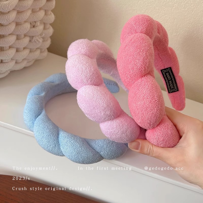Retro Puffy Hair Band Sponge H - Beauty Makeup Girl review and price