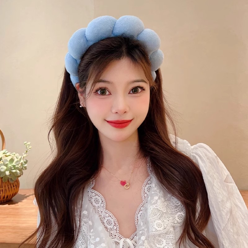 Retro Puffy Hair Band Sponge H - Beauty Makeup Girl review and price