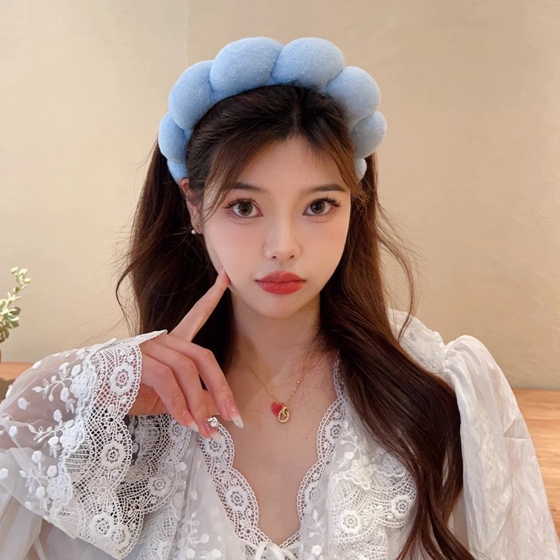 Retro Puffy Hair Band Sponge H - Beauty Makeup Girl review and price