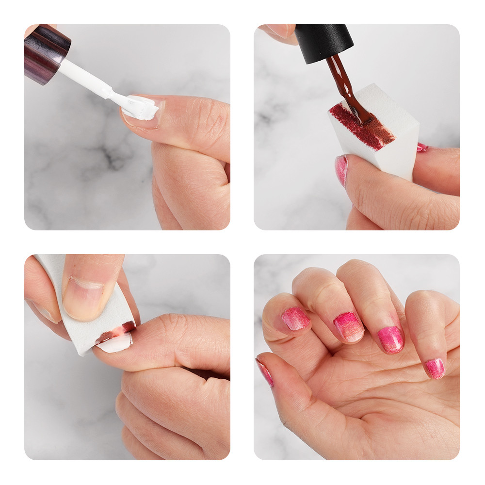 50PCS Nail Sponge Beauty Manic - Beauty Makeup Images review and price