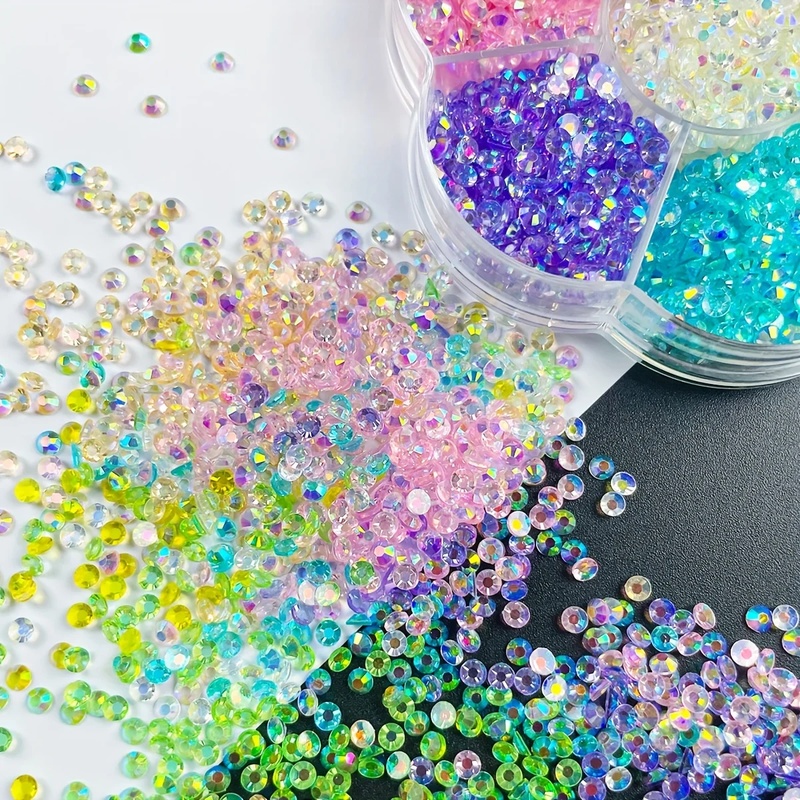 3920PCS AB Resin Flat Back Rhi - Beauty Gems Makeup review and price