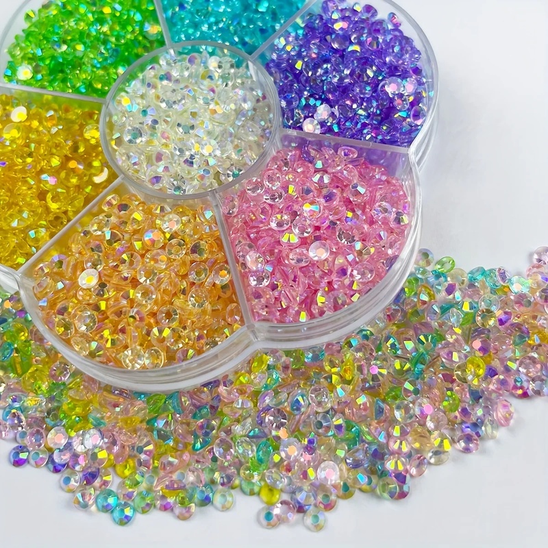 3920PCS AB Resin Flat Back Rhi - Beauty Gems Makeup review and price