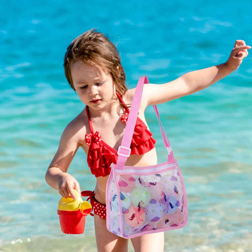 Foldable Beach Mesh Bag Childr - Beauty Makeup For Kids review and price