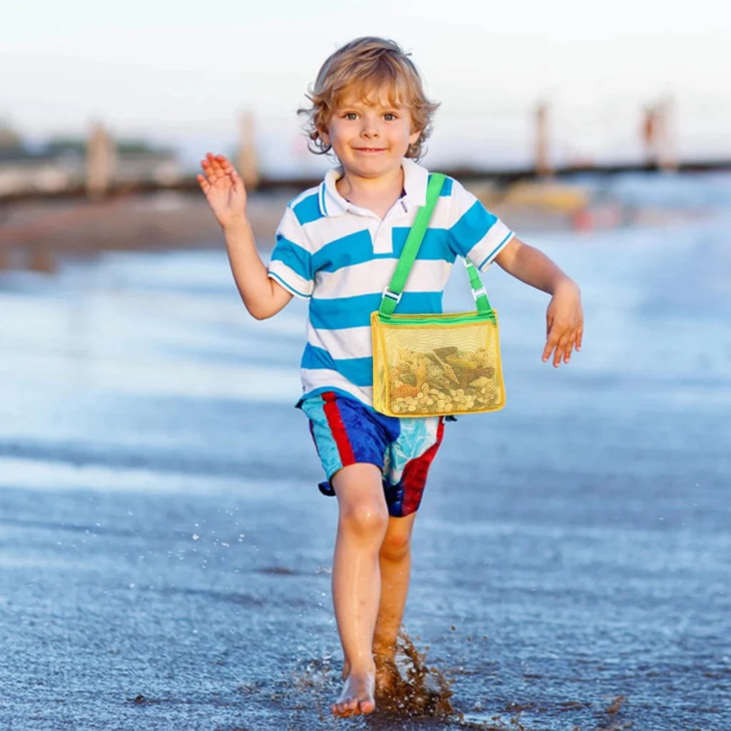 Foldable Beach Mesh Bag Childr - Beauty Makeup For Kids review and price