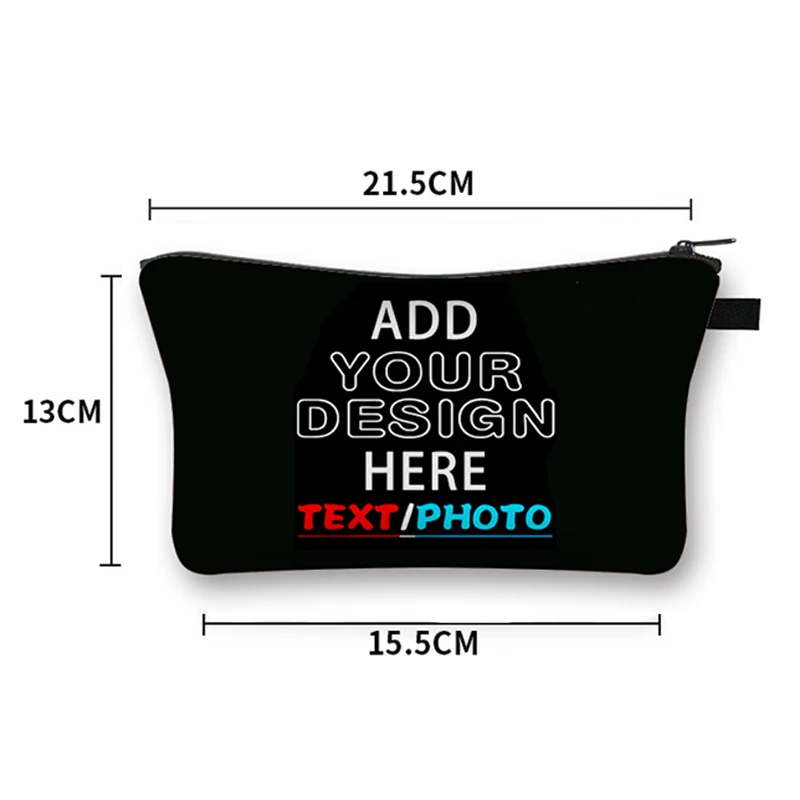 Custom Photo Logo Cosmetic Cas - Beauty Makeup Images review and price