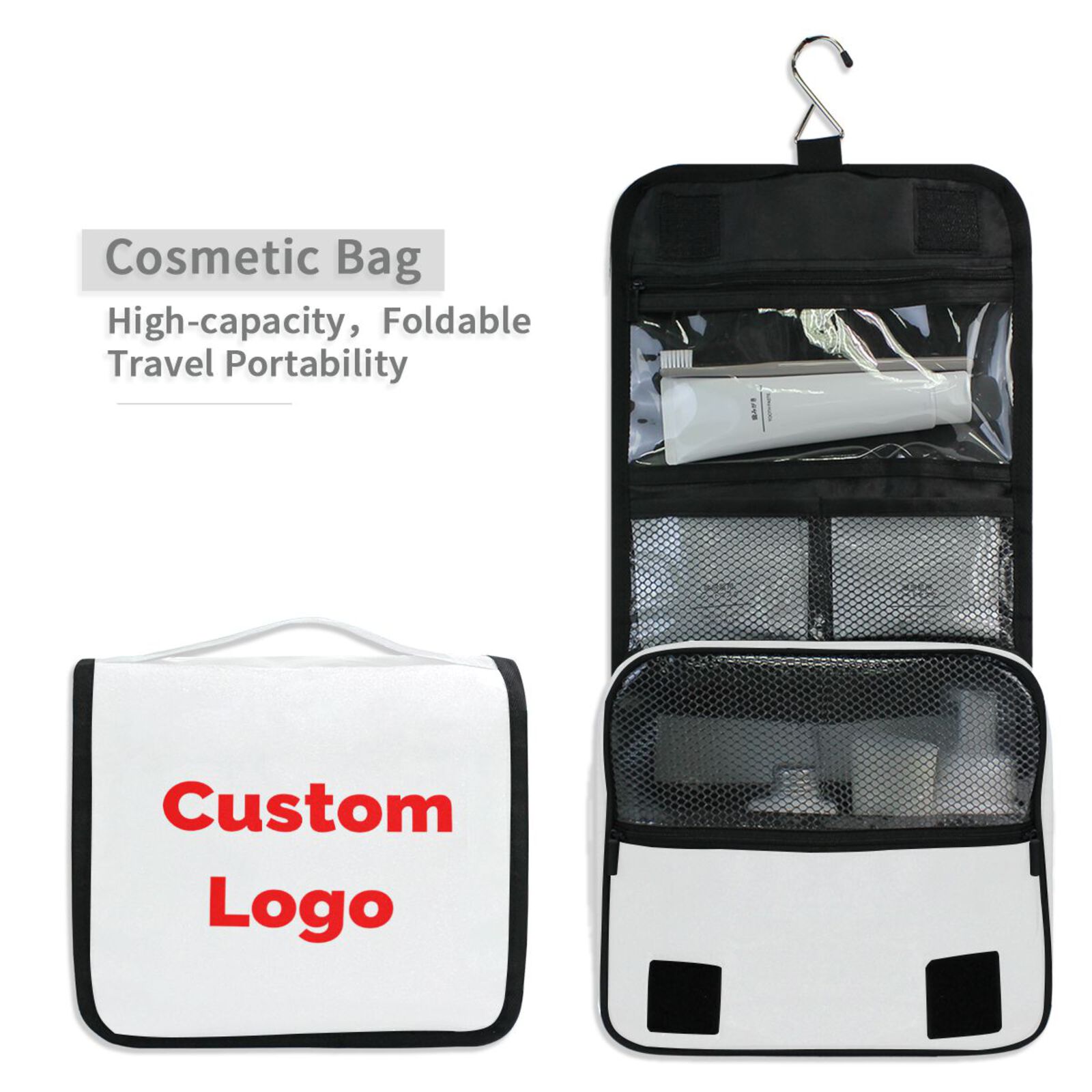 Cosmetic Bag With Hook HaloVa  - Beauty Makeup Images review and price