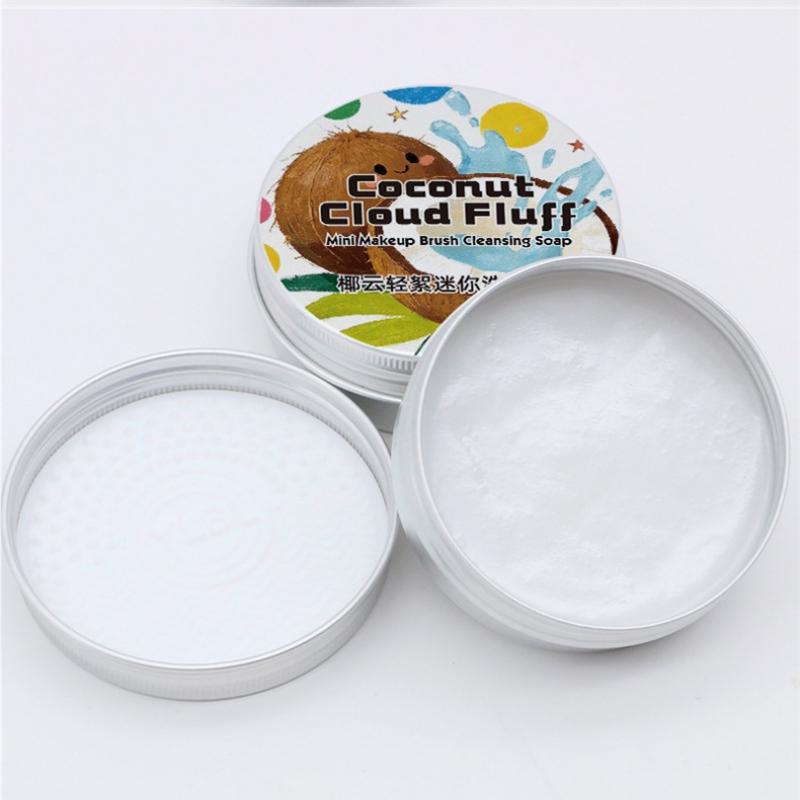 Powder Puff Makeup Brush Soap  - Beauty Makeup Bar review and price