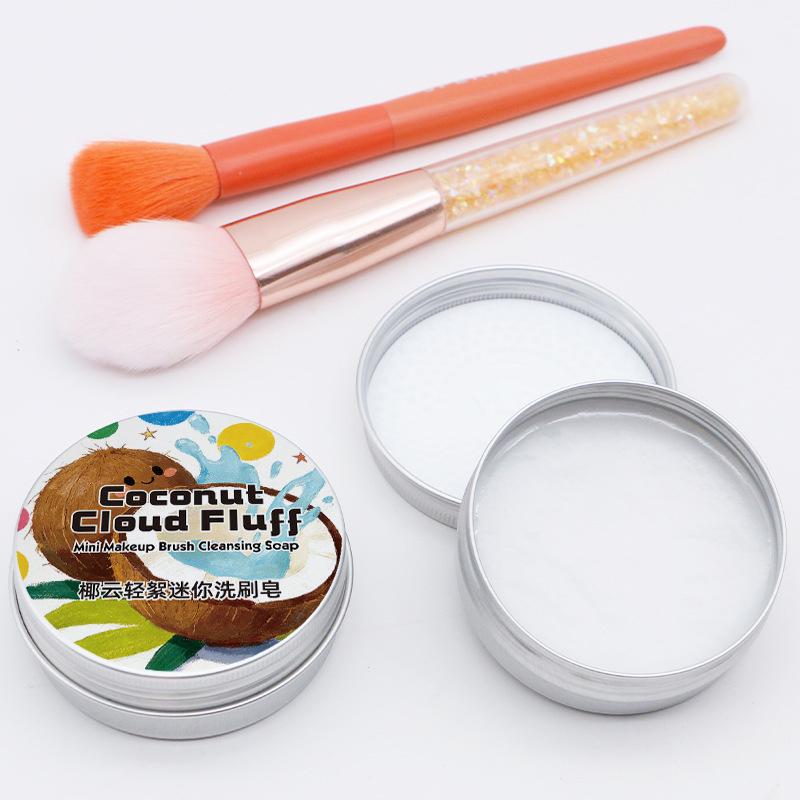 Powder Puff Makeup Brush Soap  - Beauty Makeup Bar review and price