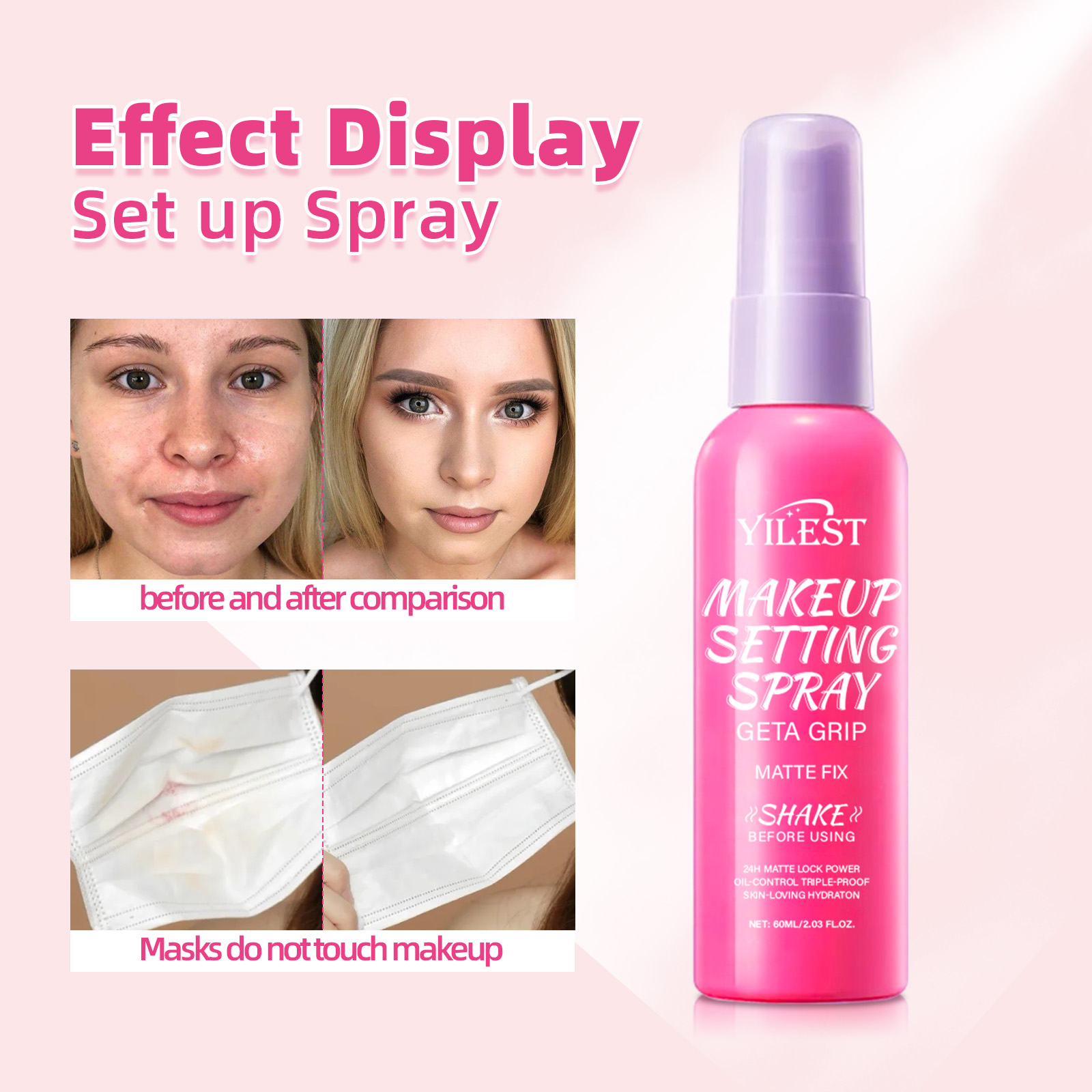Matte Waterproof Setting Spray - Makeup Fixing Mist review and price
