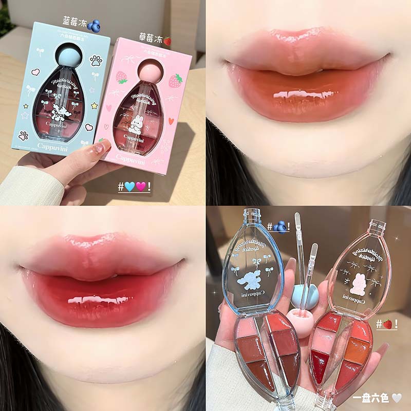 Korean Fashion Six-color Mirro - Beauty Makeup Korean review and price