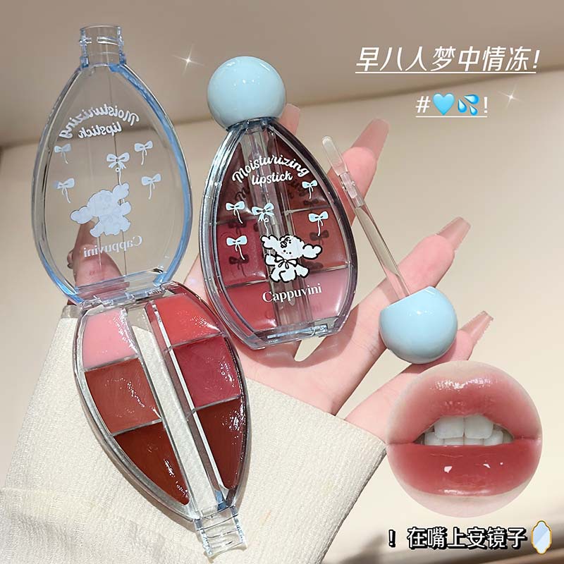 Korean Fashion Six-color Mirro - Beauty Makeup Korean review and price