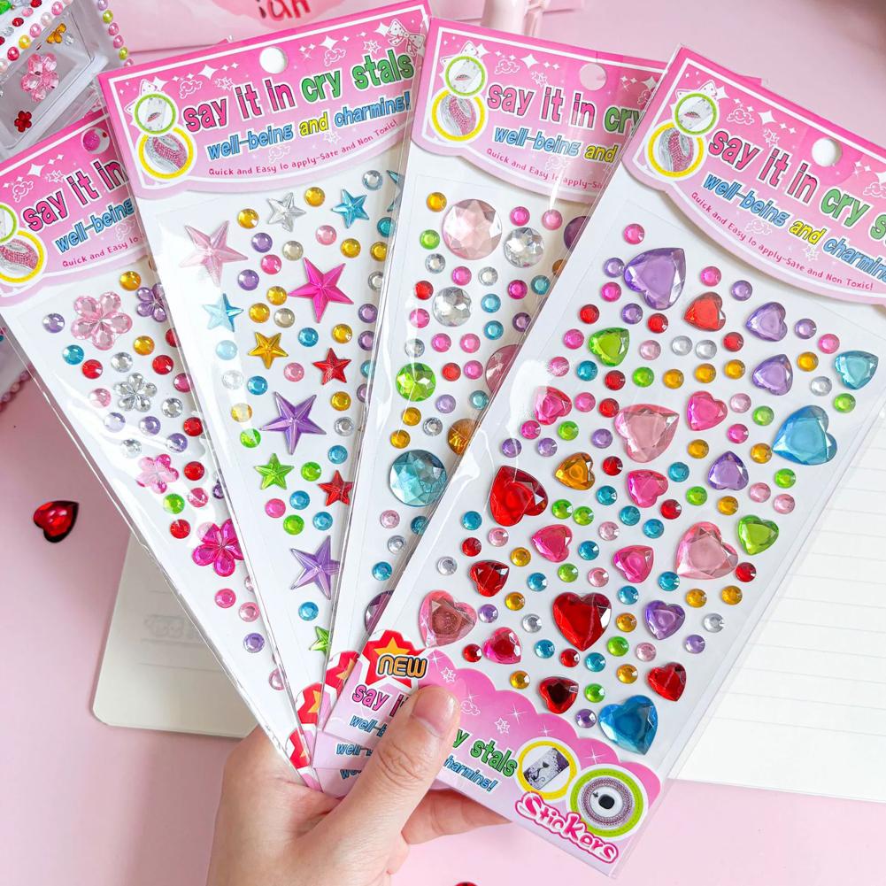 Self-Adhesive Face Rhinestones - Beauty Gems Makeup review and price