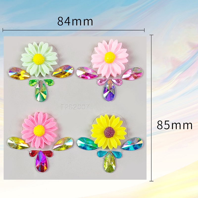 New 3D Rhinestones for Face Fe - Beauty Gems Makeup review and price