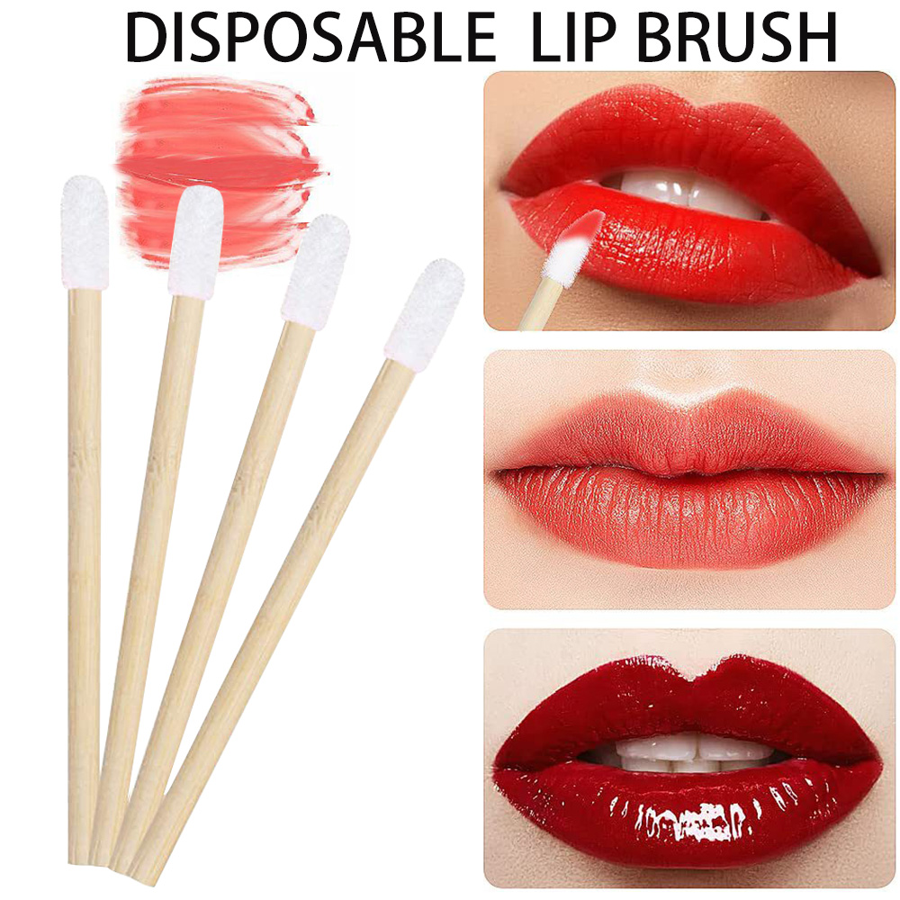 50/100pcs Lip Brushes Kits Bam - Beauty Makeup Quotes review and price