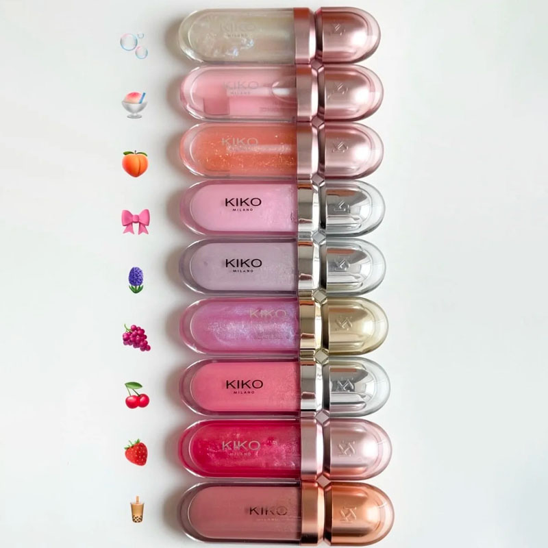 KIKO 3D Liquid Lip Glaze Trans - Fenty Beauty Makeup Highlighter review and price