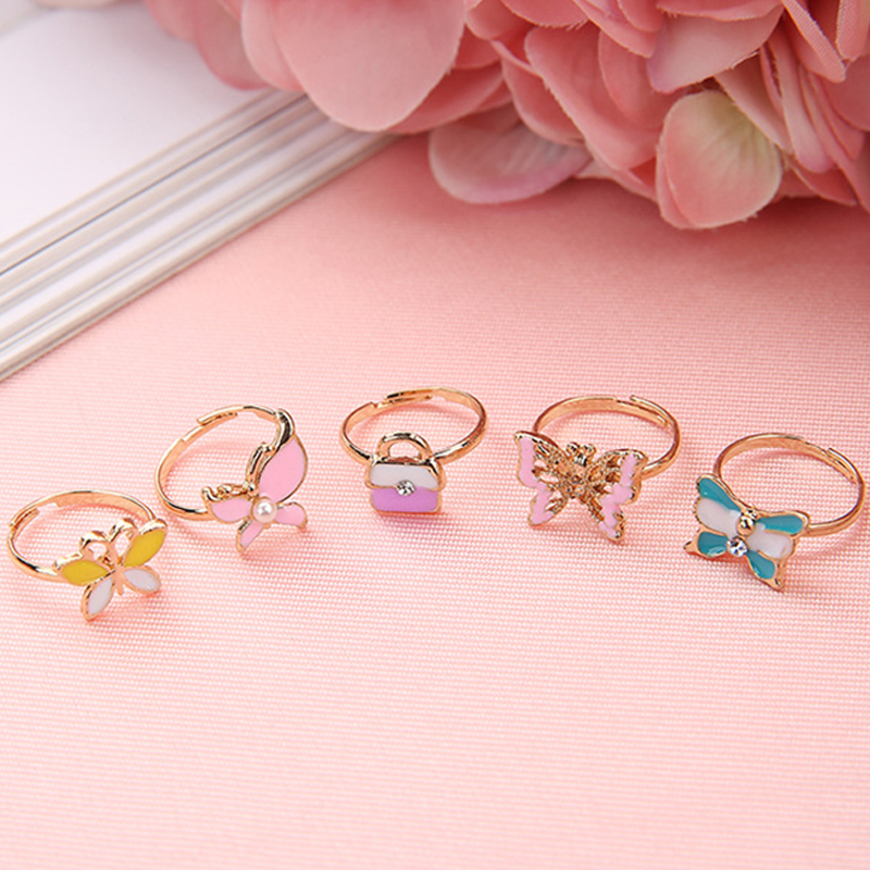 10/20 pcs Children Cute Ring A - Beauty Makeup For Kids review and price
