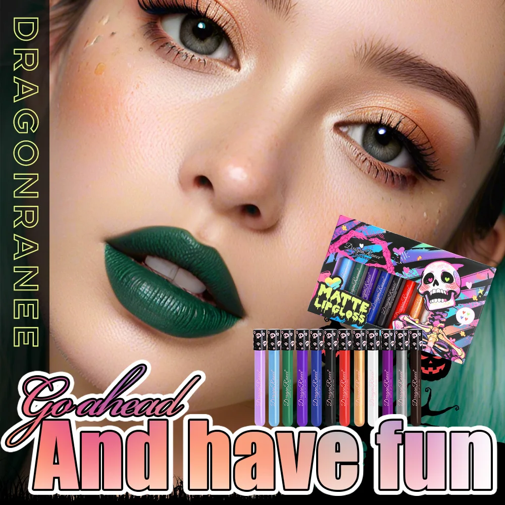 Matte Lip Glaze 12 Colors Wate - Beauty Vampire Makeup review and price