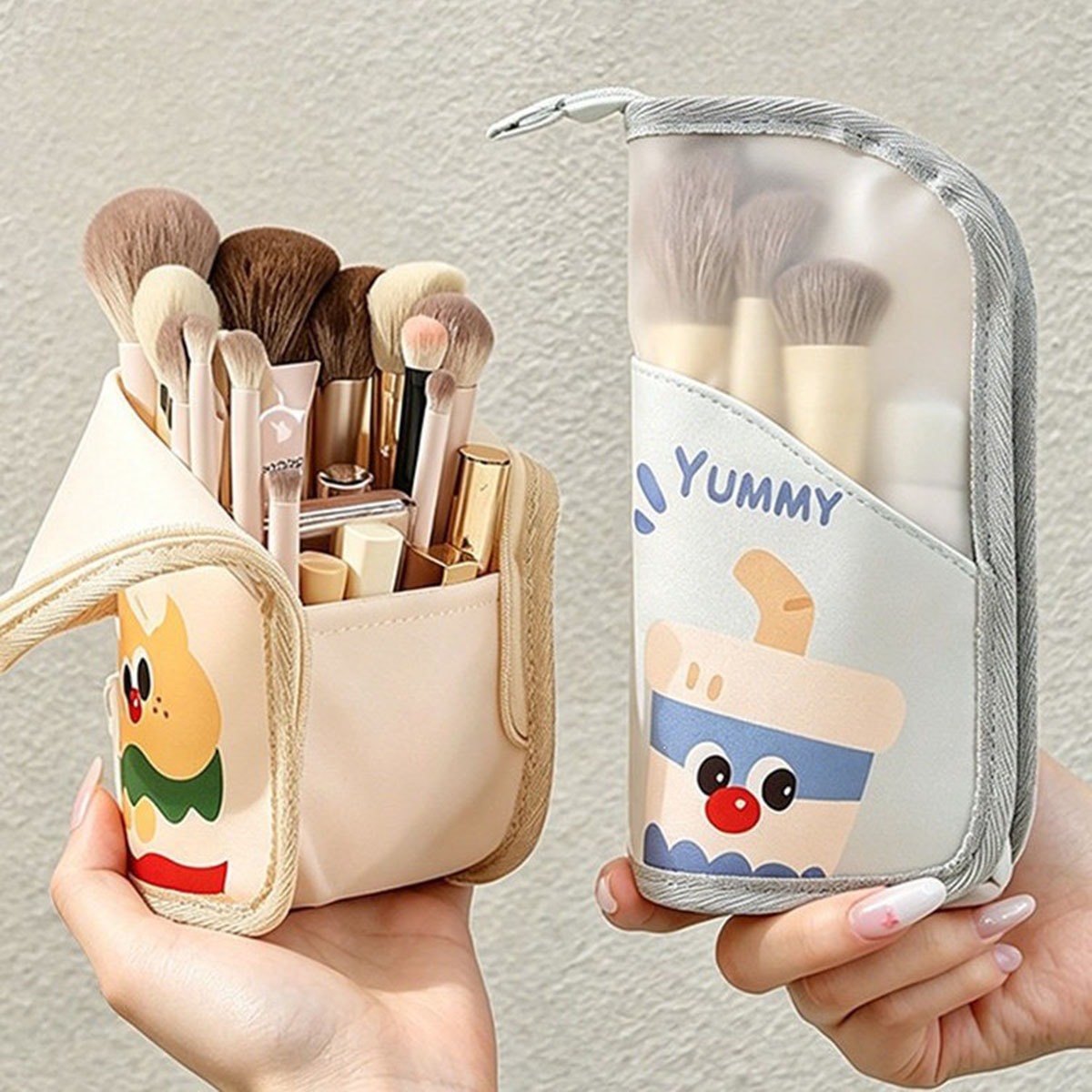 1Pcs Cosmetic Bag Travel Stand - Beauty With Makeup review and price