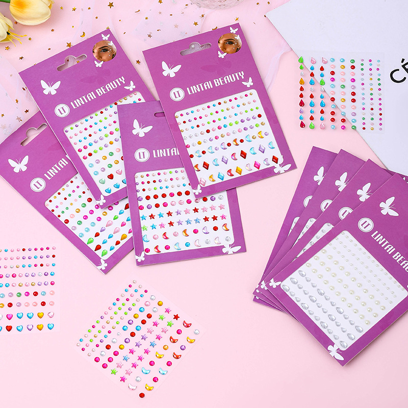 Hot Selling Face Gems Stickers - Beauty Gems Makeup review and price