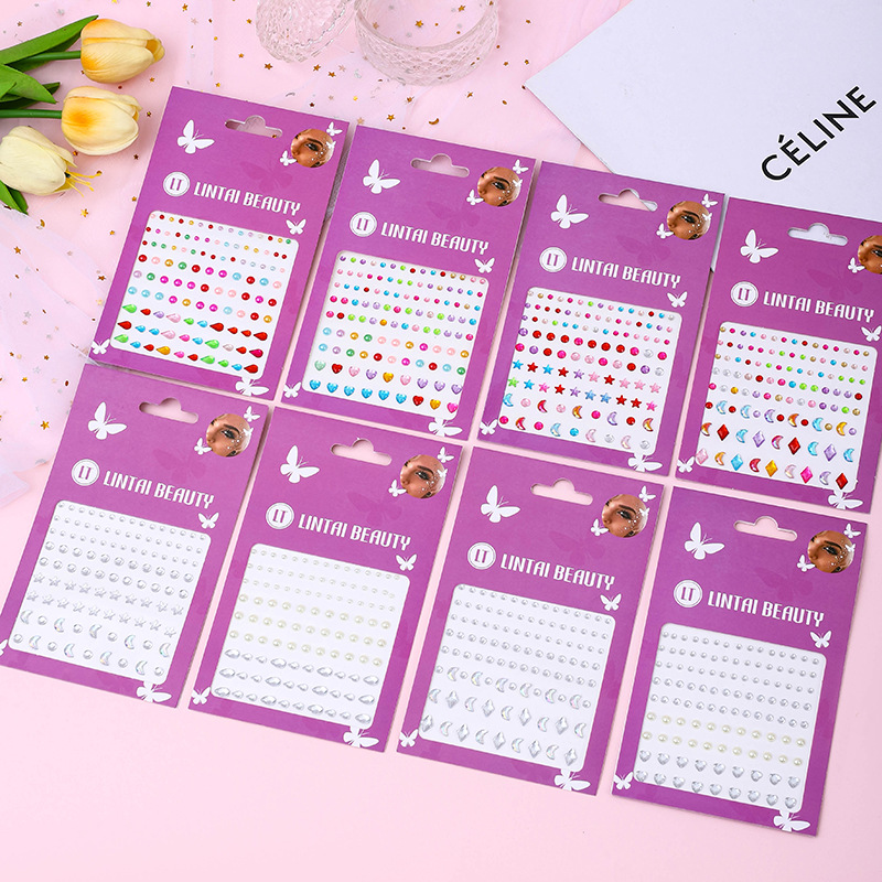 Hot Selling Face Gems Stickers - Beauty Gems Makeup review and price