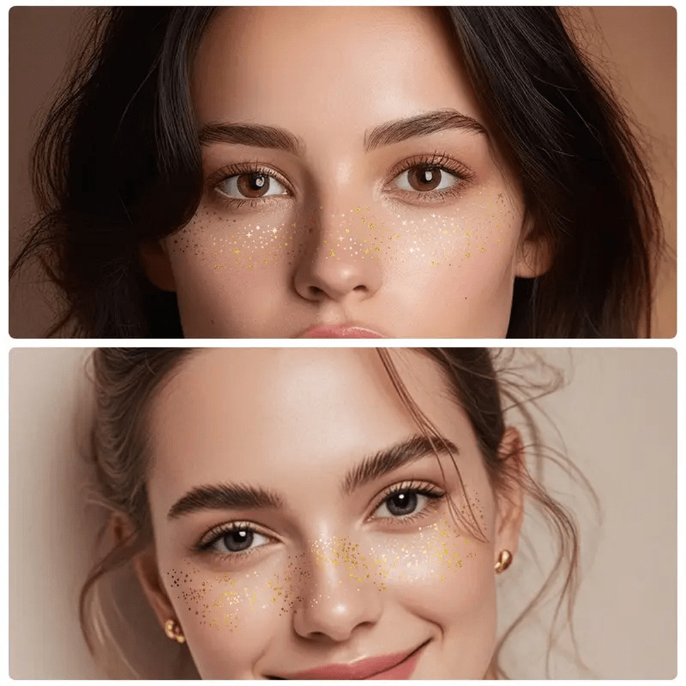 6 Pcs/set Fake Freckle Sticker - Beauty Makeup Quotes review and price