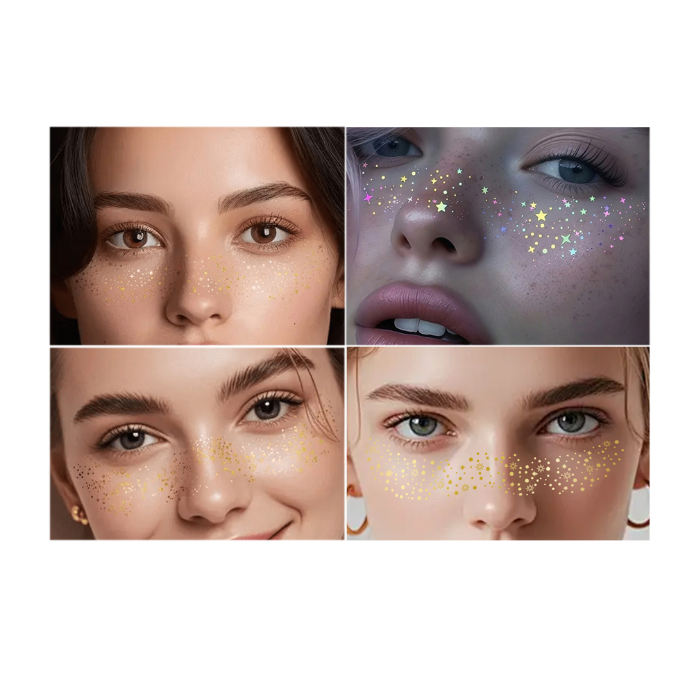 6 Pcs/set Fake Freckle Sticker - Beauty Makeup Quotes review and price