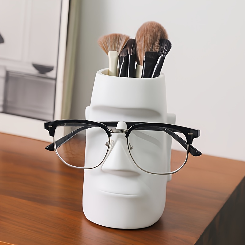 Creative Stone Statue Glasses  - Beauty Gems Makeup review and price
