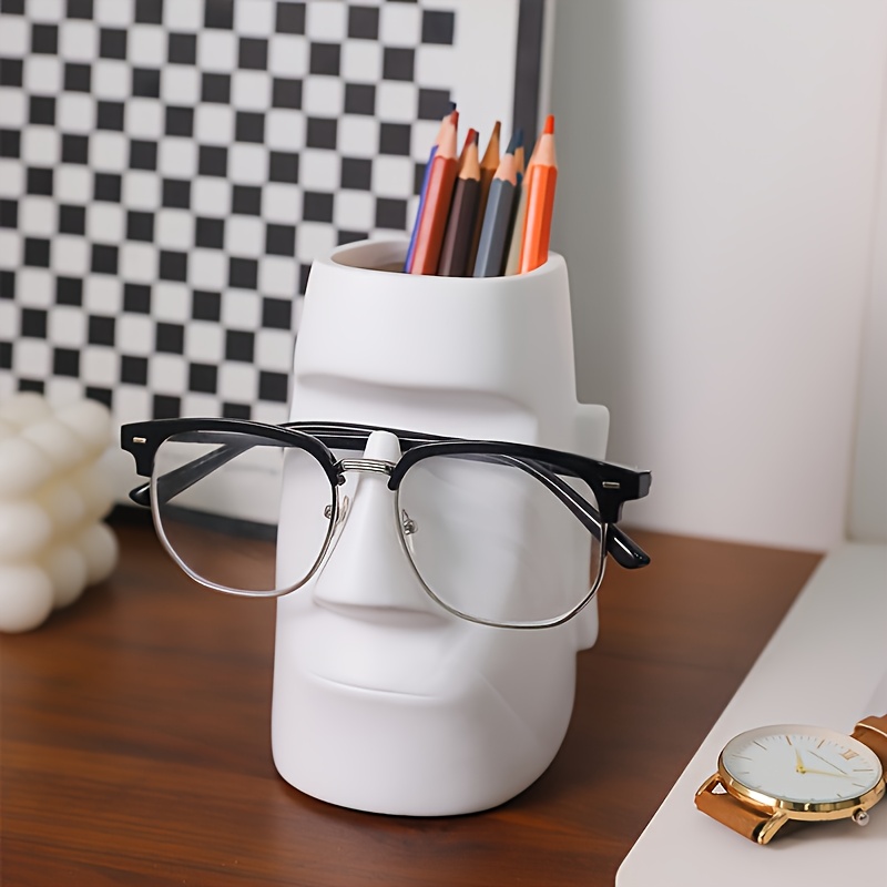 Creative Stone Statue Glasses  - Beauty Gems Makeup review and price